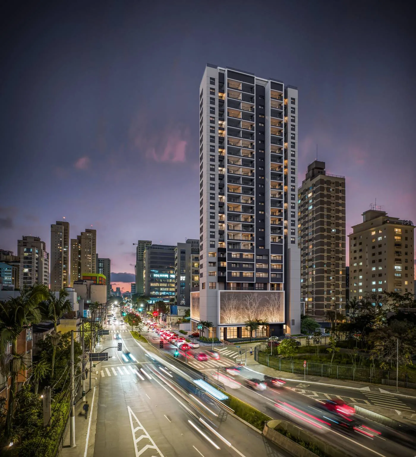 Fachada 2 do Zeit Brooklin em Brooklin, São Paulo