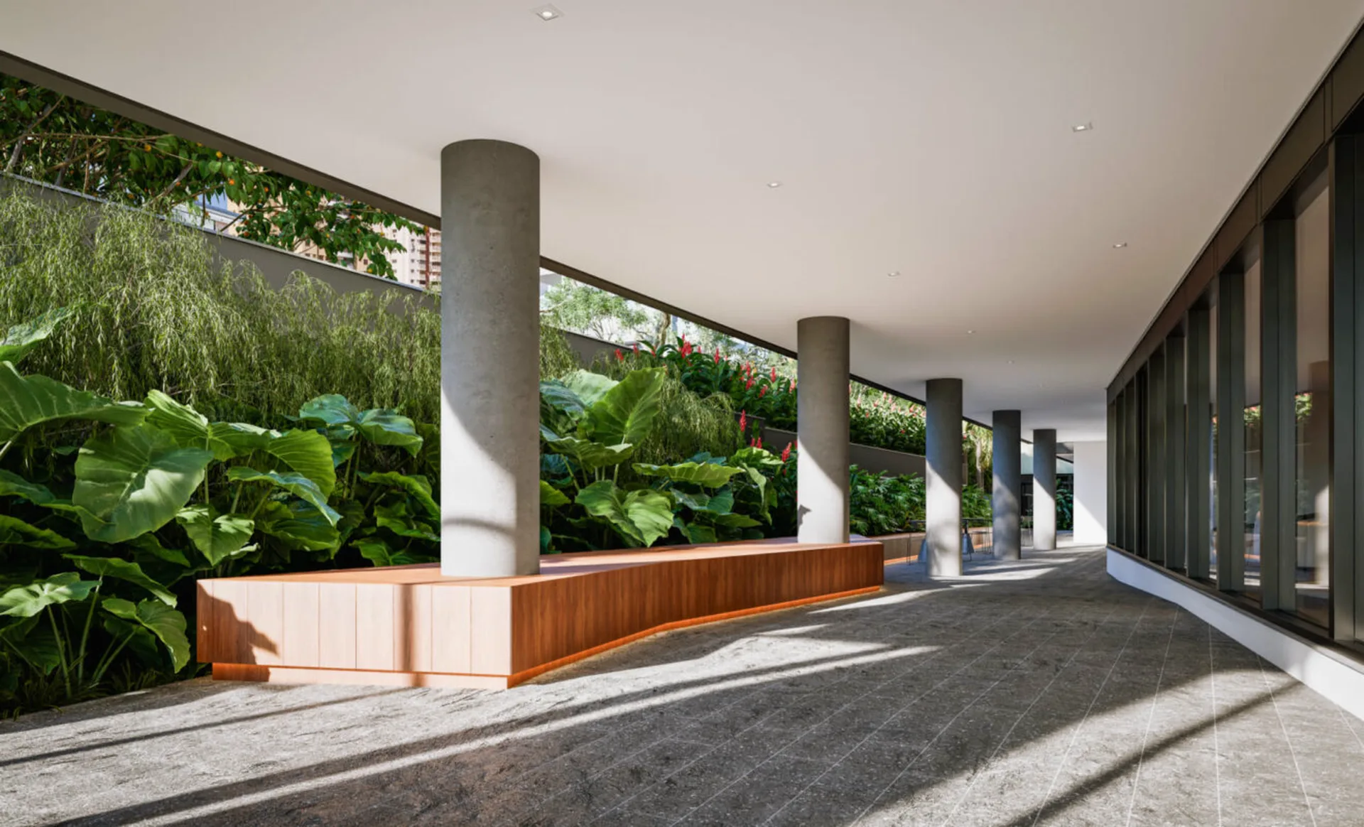 Fachada 2 do Zenion em Vila Olímpia, São Paulo