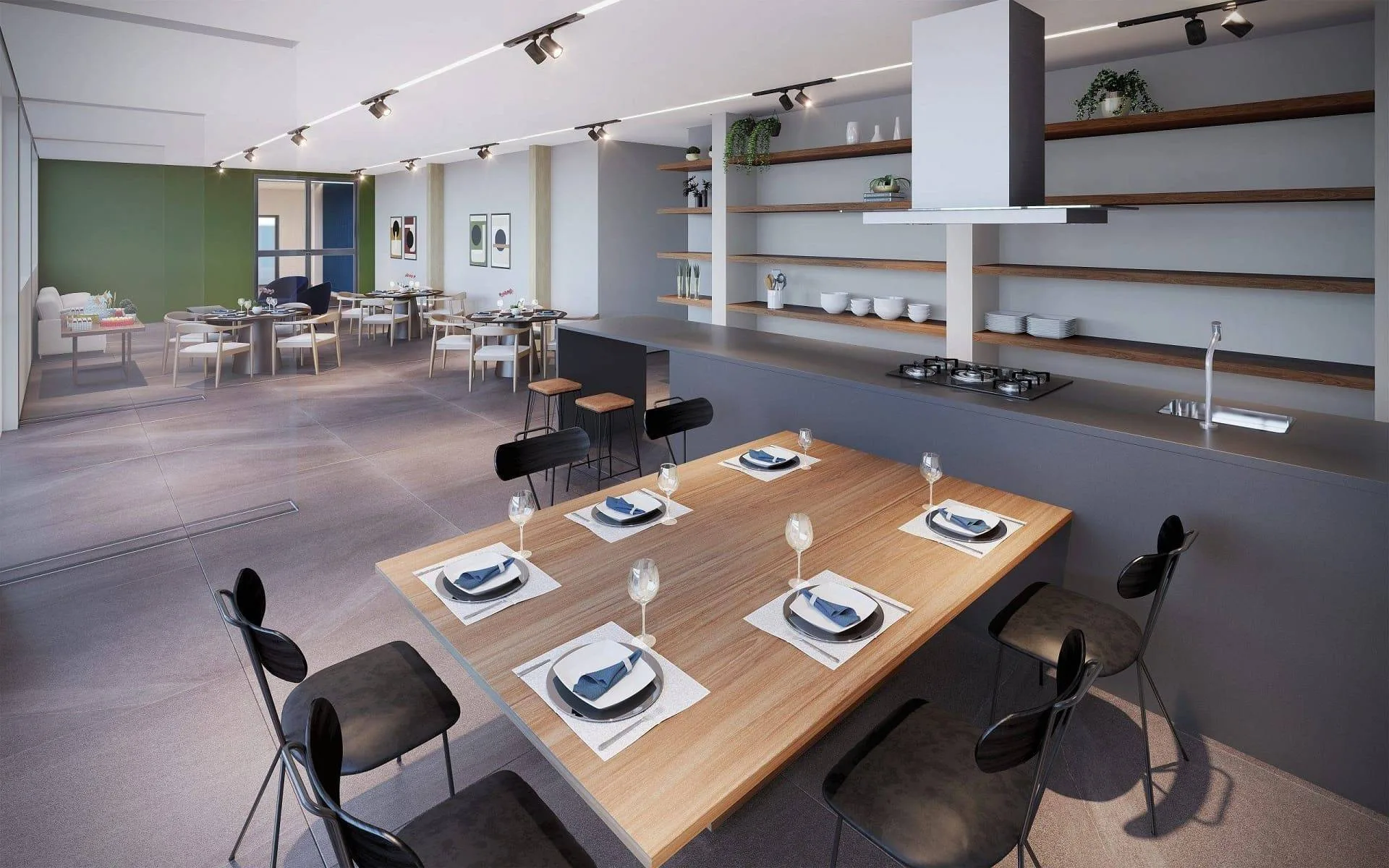 Zip Brooklin – Short Stay — área de lazer 4