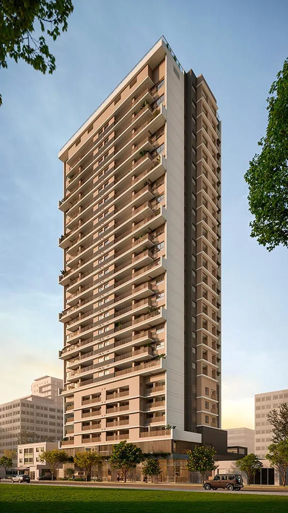 Fachada do empreendimento Alameda Mará Residencial