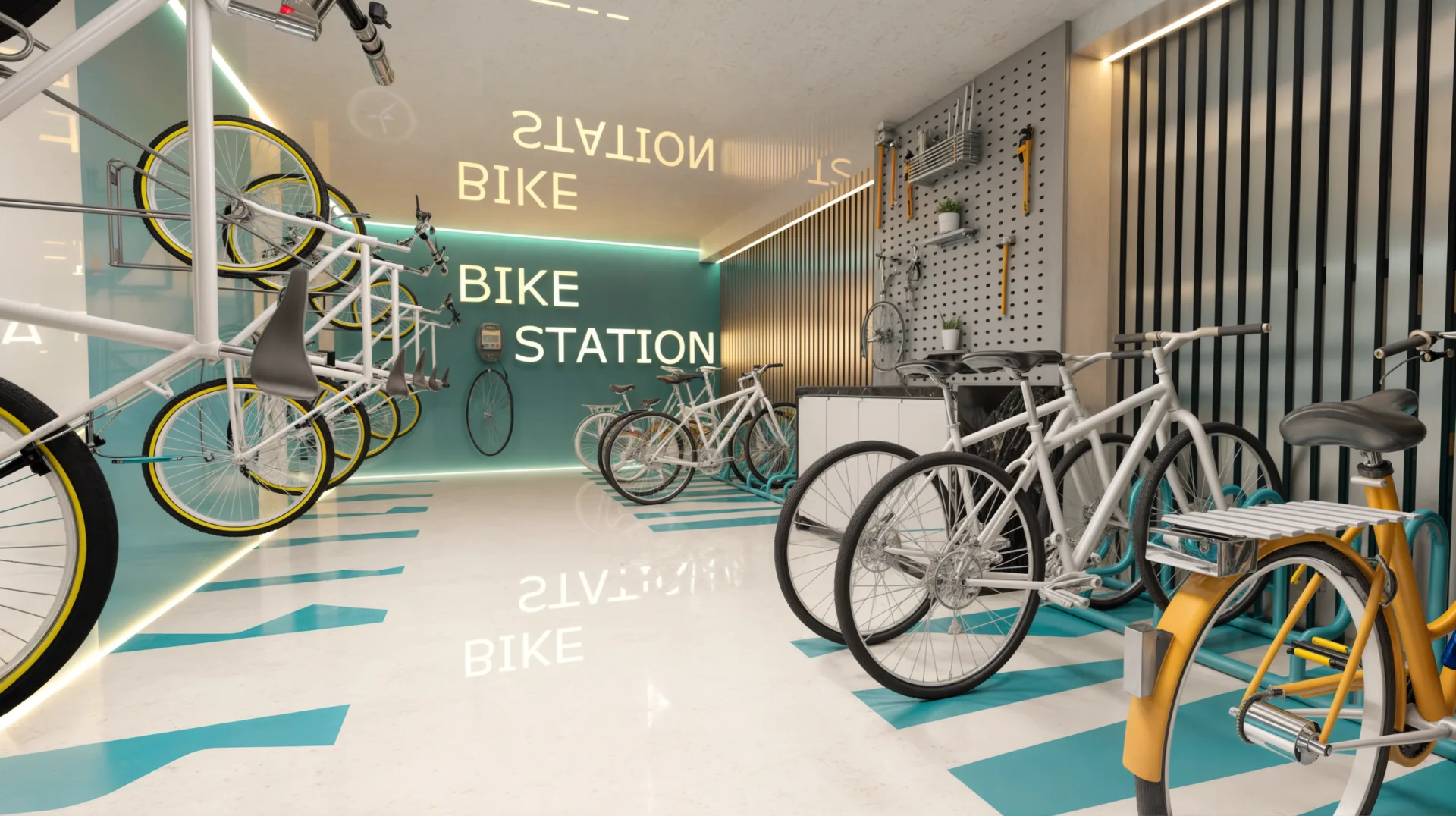 Lazer bicicletário do Alta Floresta – Comercial em Tatuapé, São Paulo