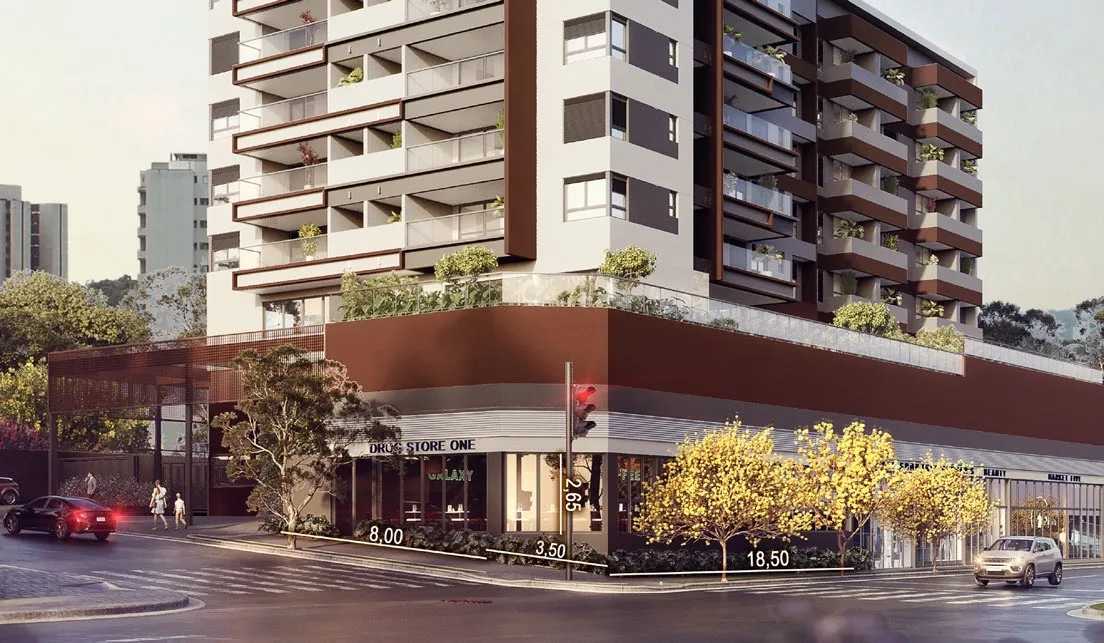 Fachada do Arch Boa Vista – Comercial, lançamento em Alto da Boa Vista, São Paulo