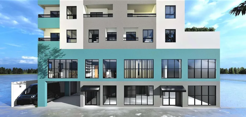 Fachada do empreendimento B.Connect Perdizes – Comercial