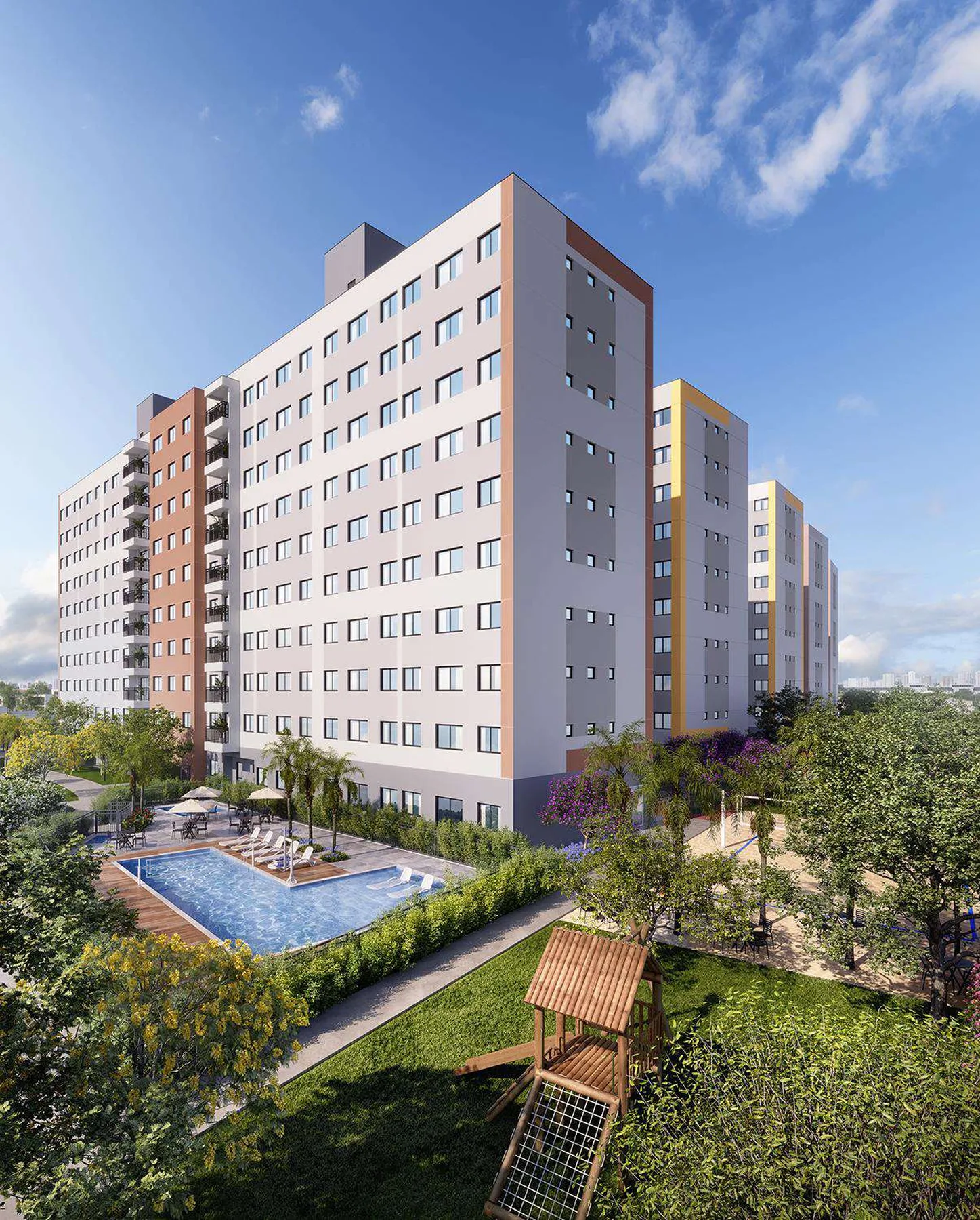 Fachada 2 do Bosque Ipiranga – Lojas – Fase 3 – Comercial em Ipiranga, São Paulo