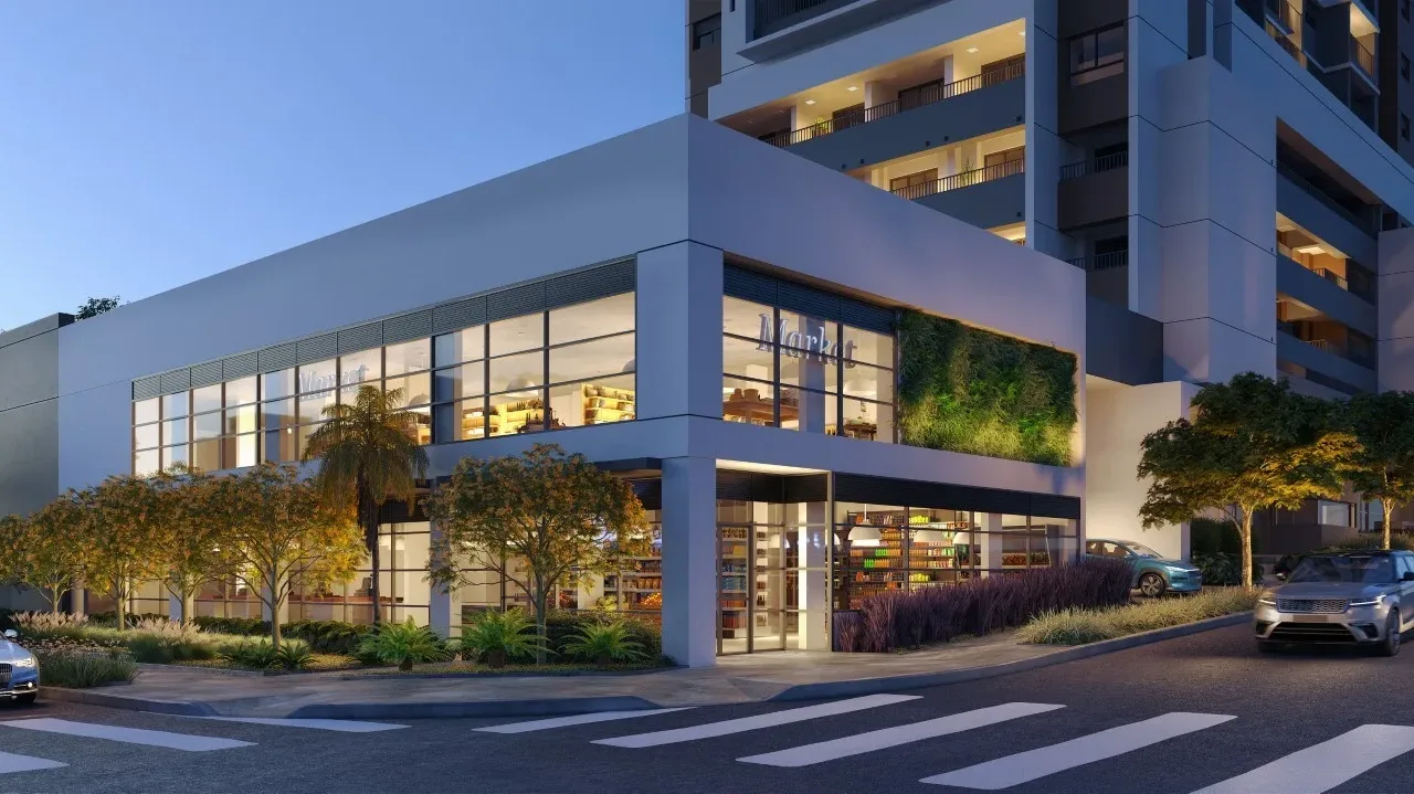 Fachada do Camino Alto da Boa Vista – Comercial, lançamento em Alto da Boa Vista, São Paulo