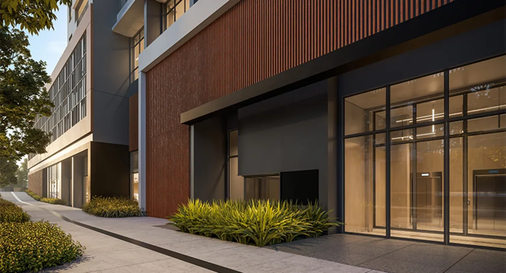 Fachada do Grand Club Home Spaces Alto da Boa Vista – Comercial, lançamento em Alto da Boa Vista, São Paulo
