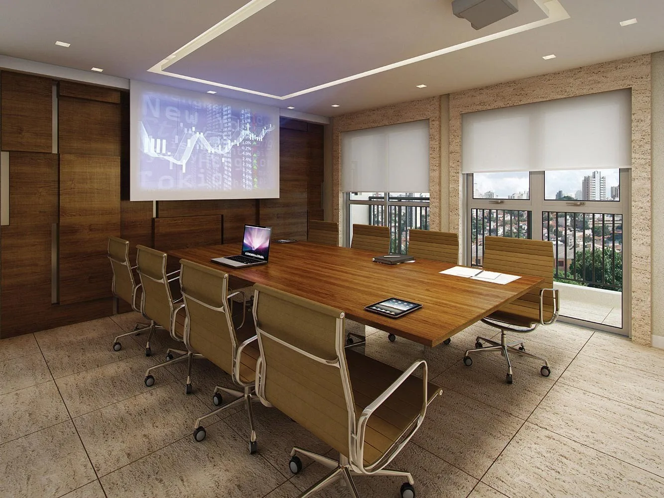 Lazer sala de reuniões do Green Work Boullevard – Comercial em Jabaquara, São Paulo