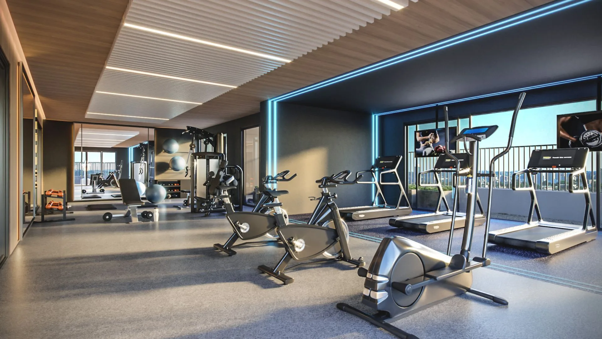 Lazer fitness do Harmonia da Vila – Comercial em Vila Madalena, São Paulo