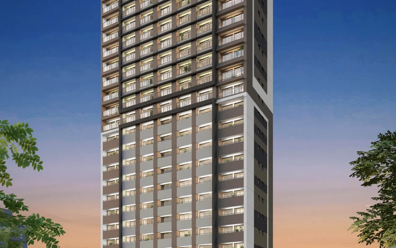 Fachada do Helbor Patteo Vila Mariana Life & Offices – Comercial, lançamento em Vila Mariana, São Paulo