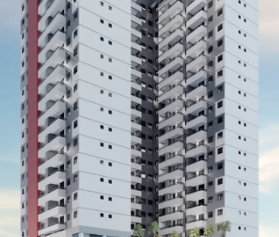 Fachada do Horizon Vila Matilde, lançamento em Vila Matilde, São Paulo
