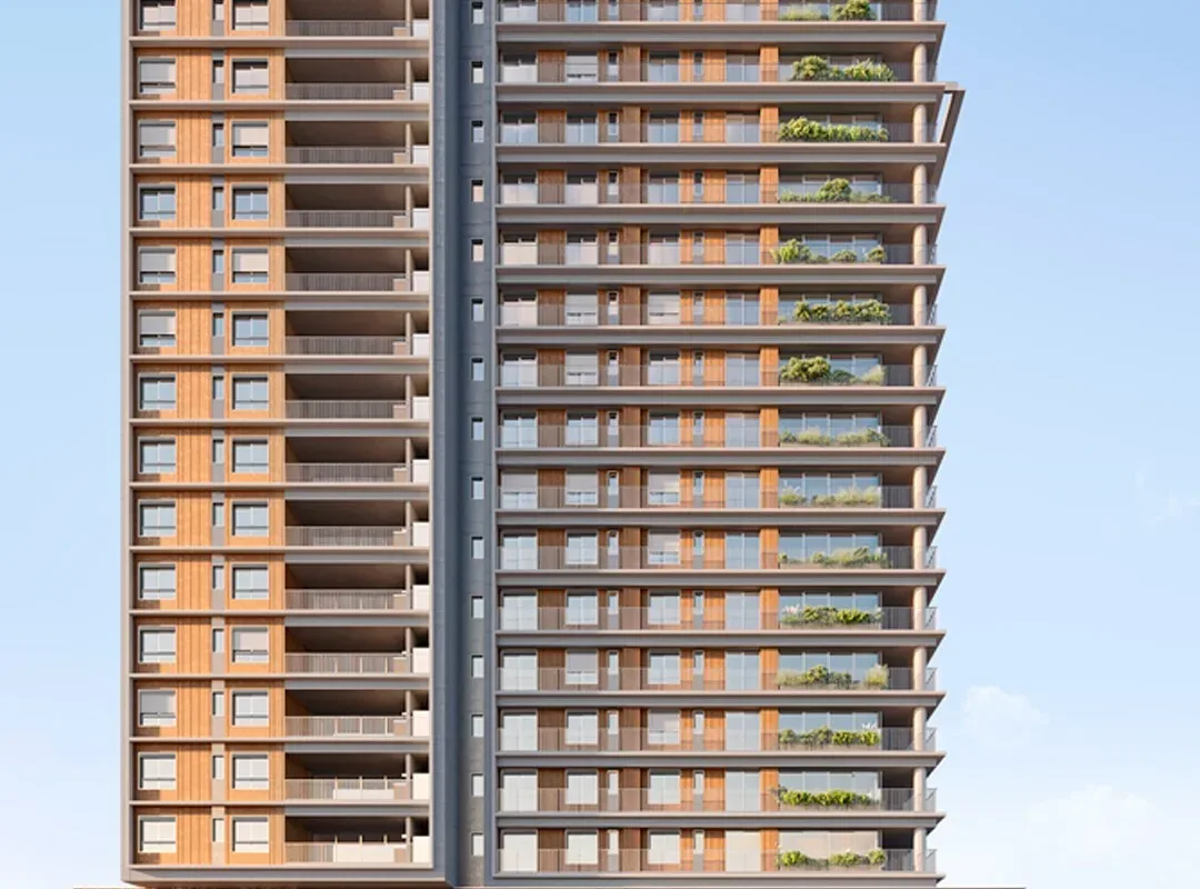 Fachada do Leaf Loefgren Vila Mariana – Comercial, lançamento em Vila Mariana, São Paulo