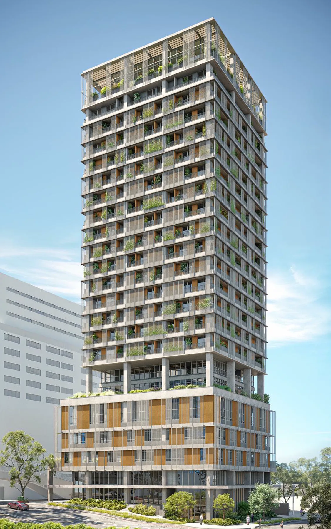 Fachada 2 do Lumi – Comercial em Jardim Paulista, São Paulo