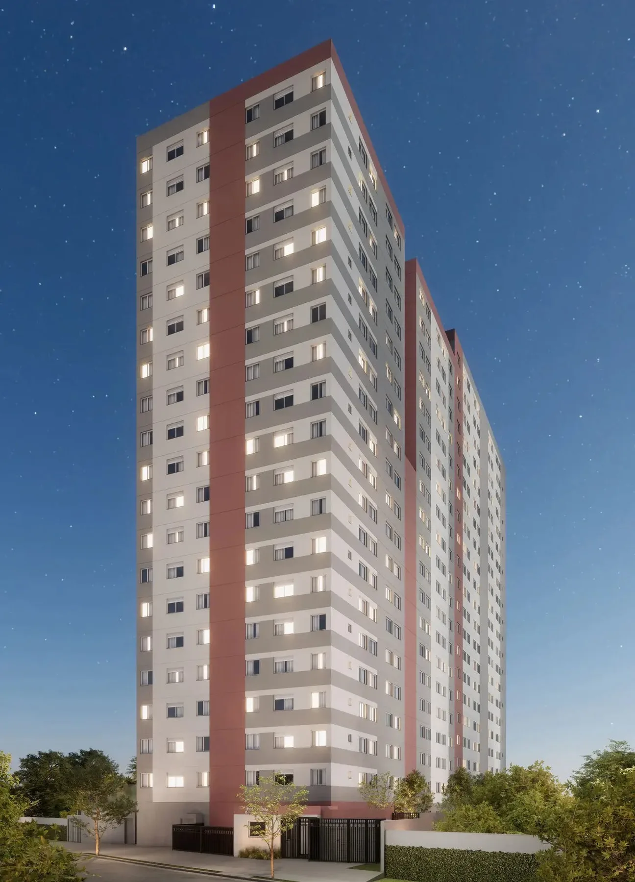 Fachada 2 do Metrocasa Clube Guarapiranga – Fase 1 em Socorro, São Paulo