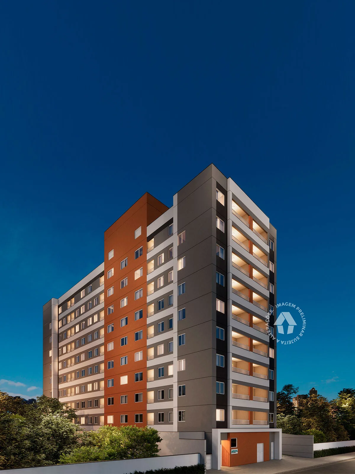 Fachada do Metrocasa Estação Mooca, lançamento em Mooca, São Paulo