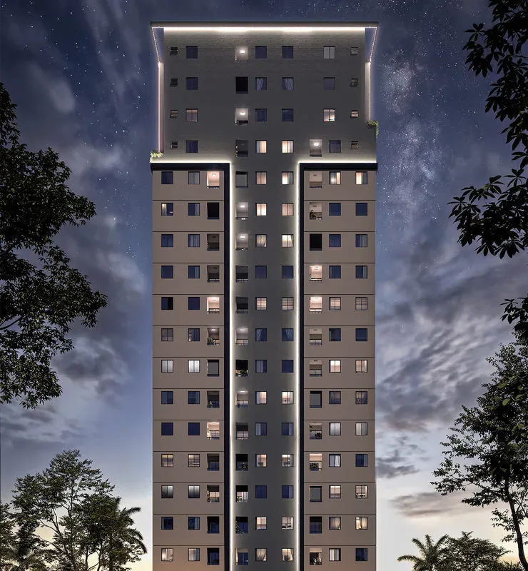 Fachada do Moremais João Dias, na Avenida Tomás de Sousa, Jardim Monte Azul, São Paulo