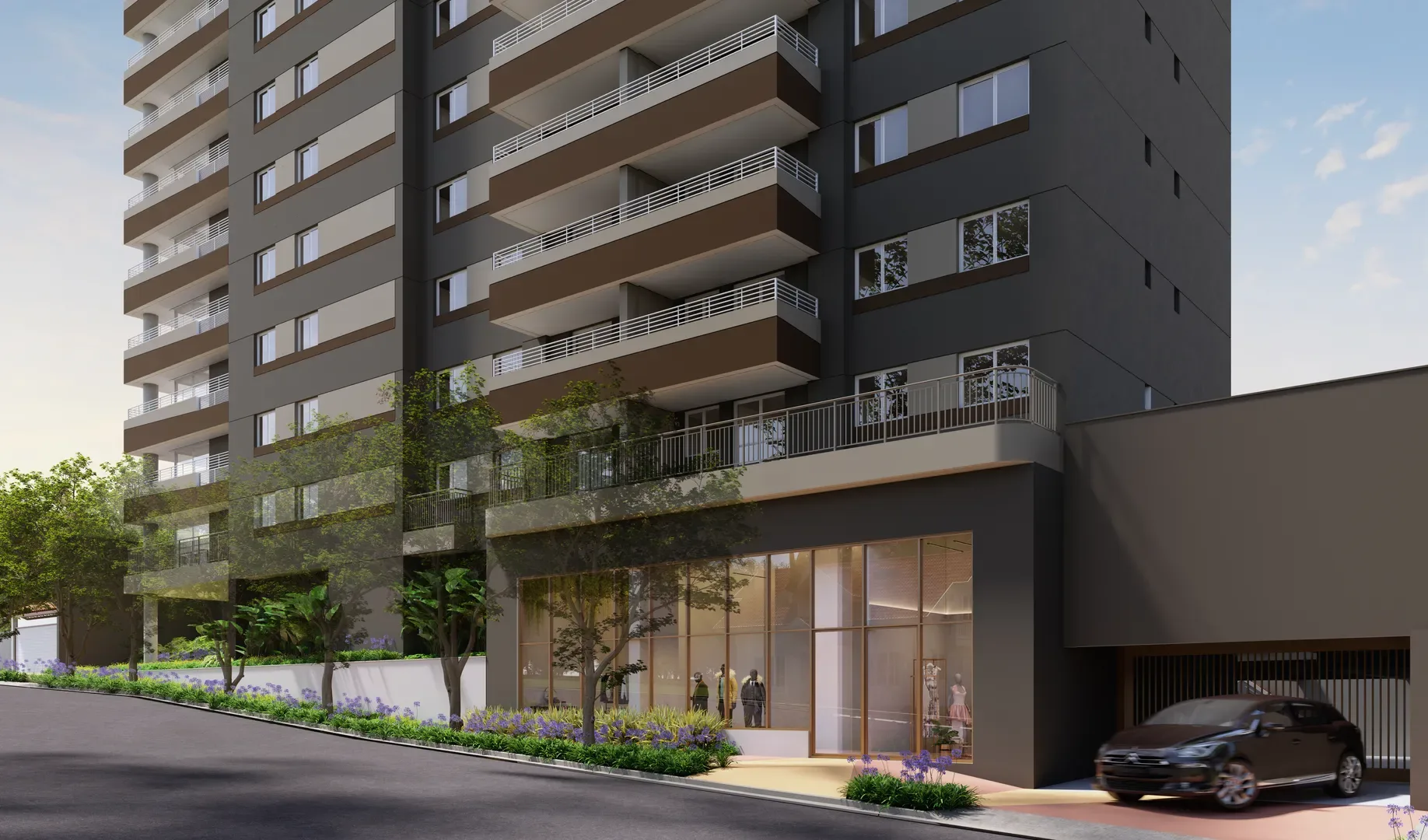 Fachada 2 do Near Guarapiranga Living – Comercial em São Paulo