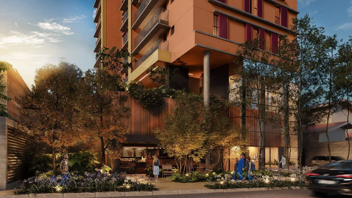 Fachada do Nest Vila Ipojuca – Comercial, lançamento em São Paulo