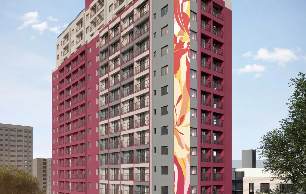 Fachada do Nurban Praça da Árvore – Comercial, lançamento em São Paulo