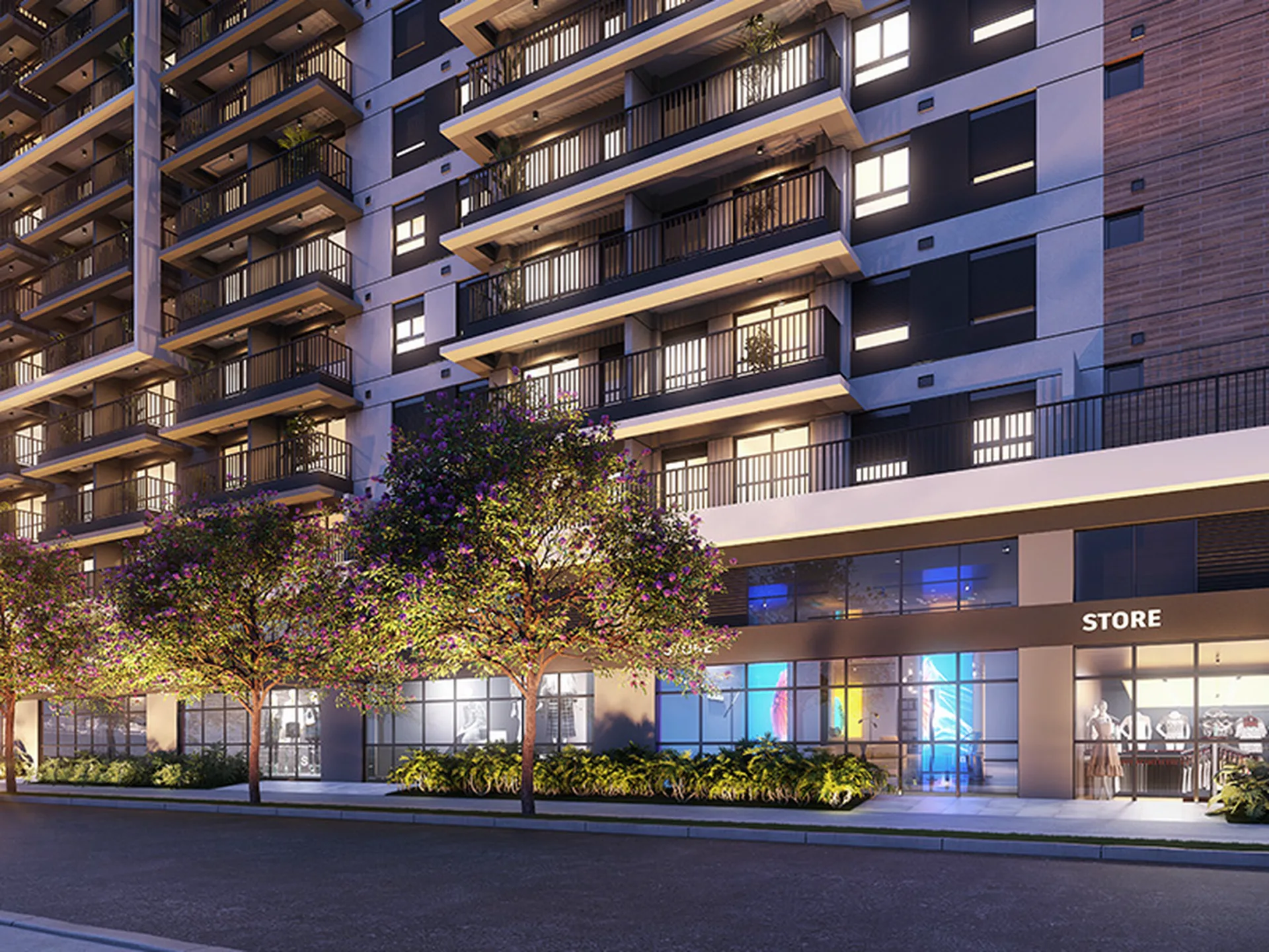 Fachada do Ode Vila Clementino – Comercial, lançamento em Vila Clementino, São Paulo