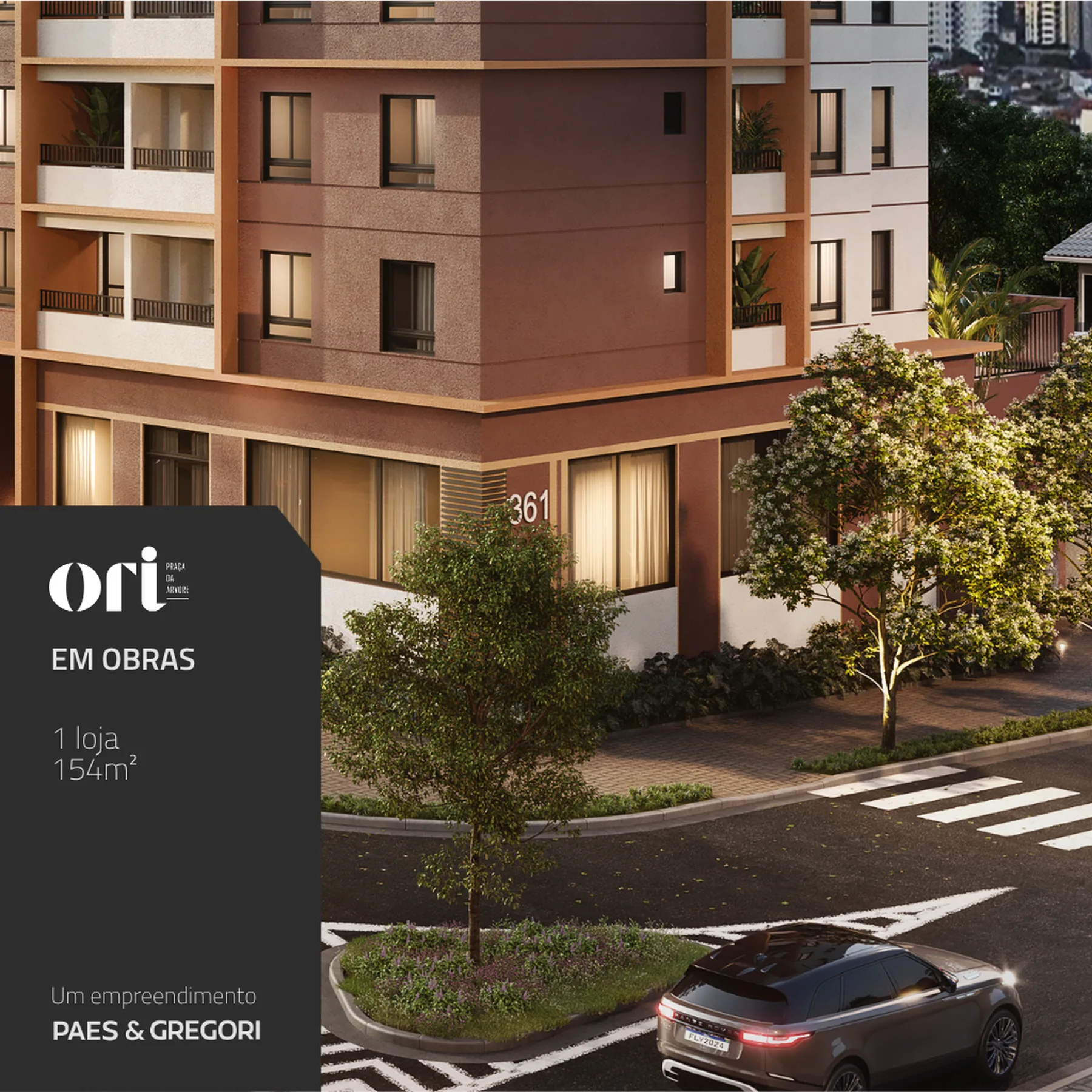 Lazer capa nova do Ori Praça da Árvore – Comercial em Mirandópolis, São Paulo