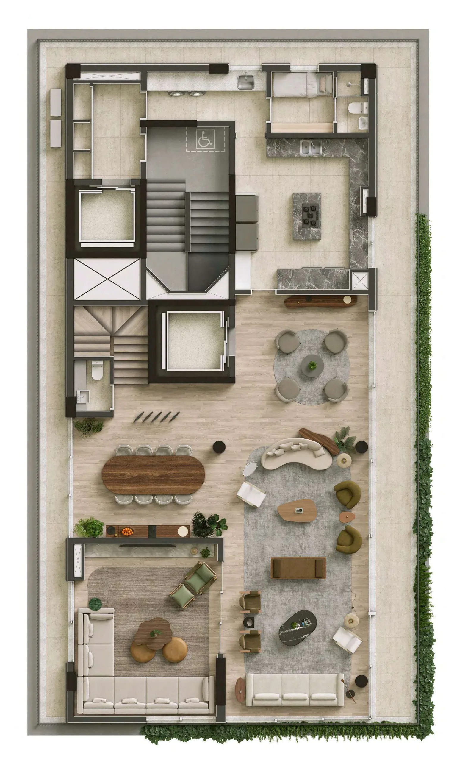 Planta do Oscar 900 em Jardim Paulista — 4 dormitórios – 514,16 m²