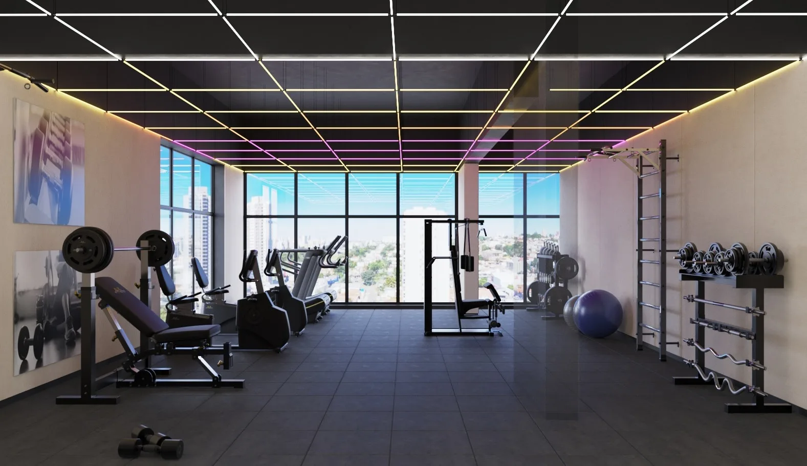 Lazer fitness do Panorama Patriarca em Cidade Patriarca, São Paulo