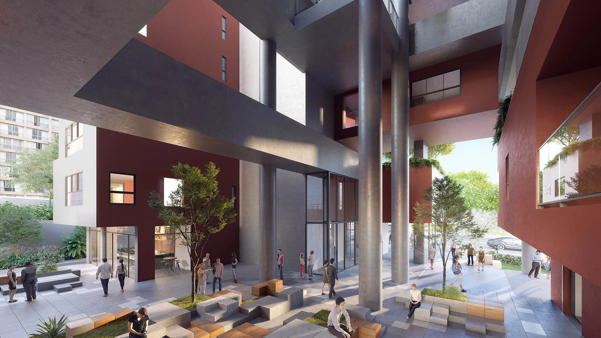 Lazer circulacao do POD Pinheiros – Comercial em Pinheiros, São Paulo
