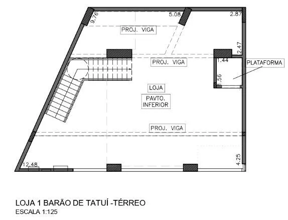 Planta do Pulse Higienópolis – Comercial em Higienópolis — 227,02 m²