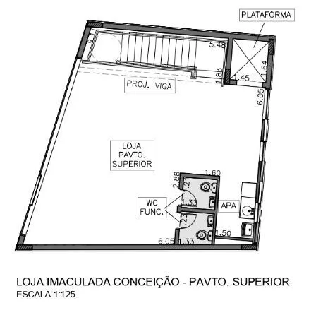 Planta do Pulse Higienópolis – Comercial em Higienópolis — 311,45 m²