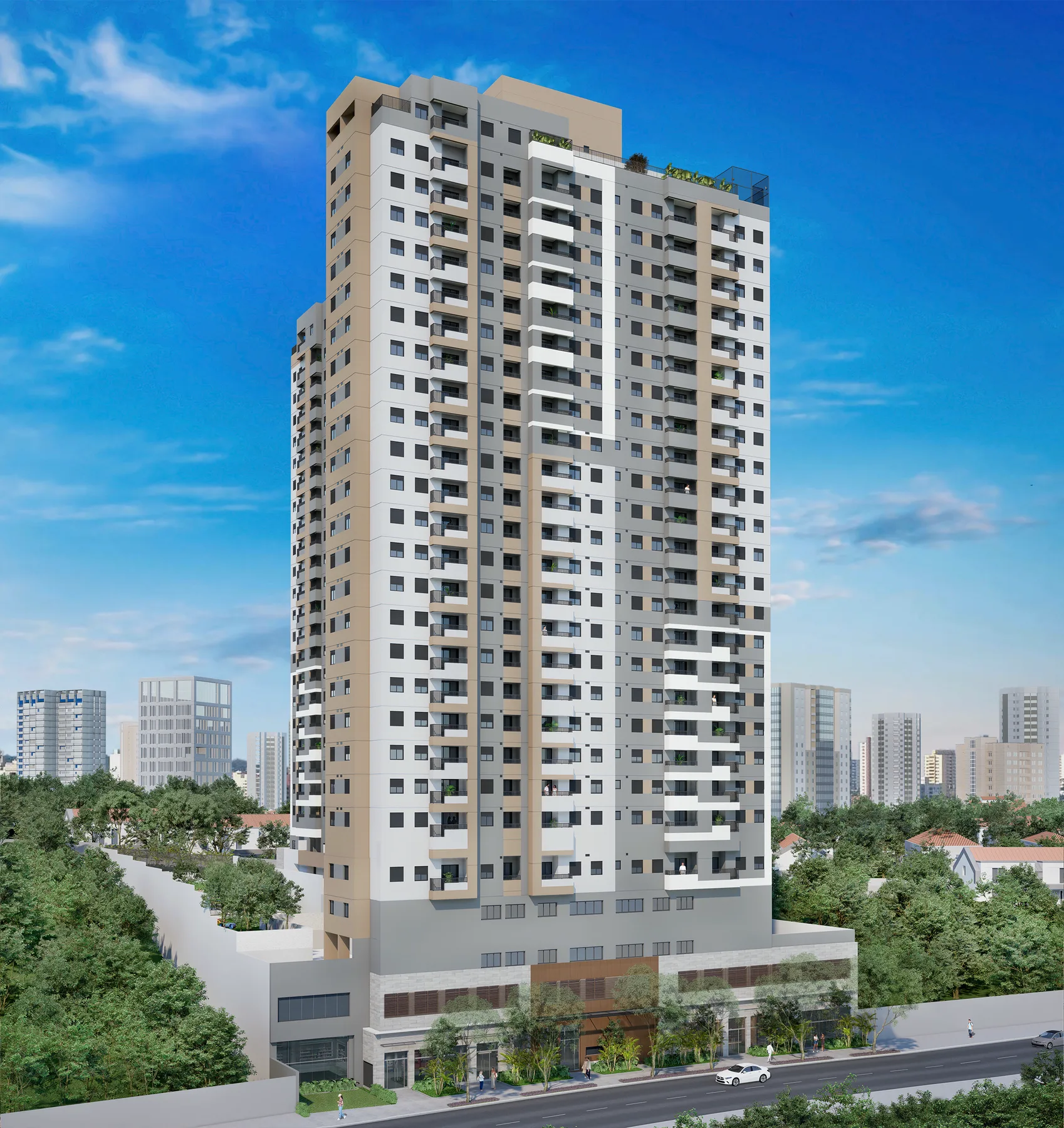 Fachada 2 do Pulse Itaquera – Comercial em São Paulo