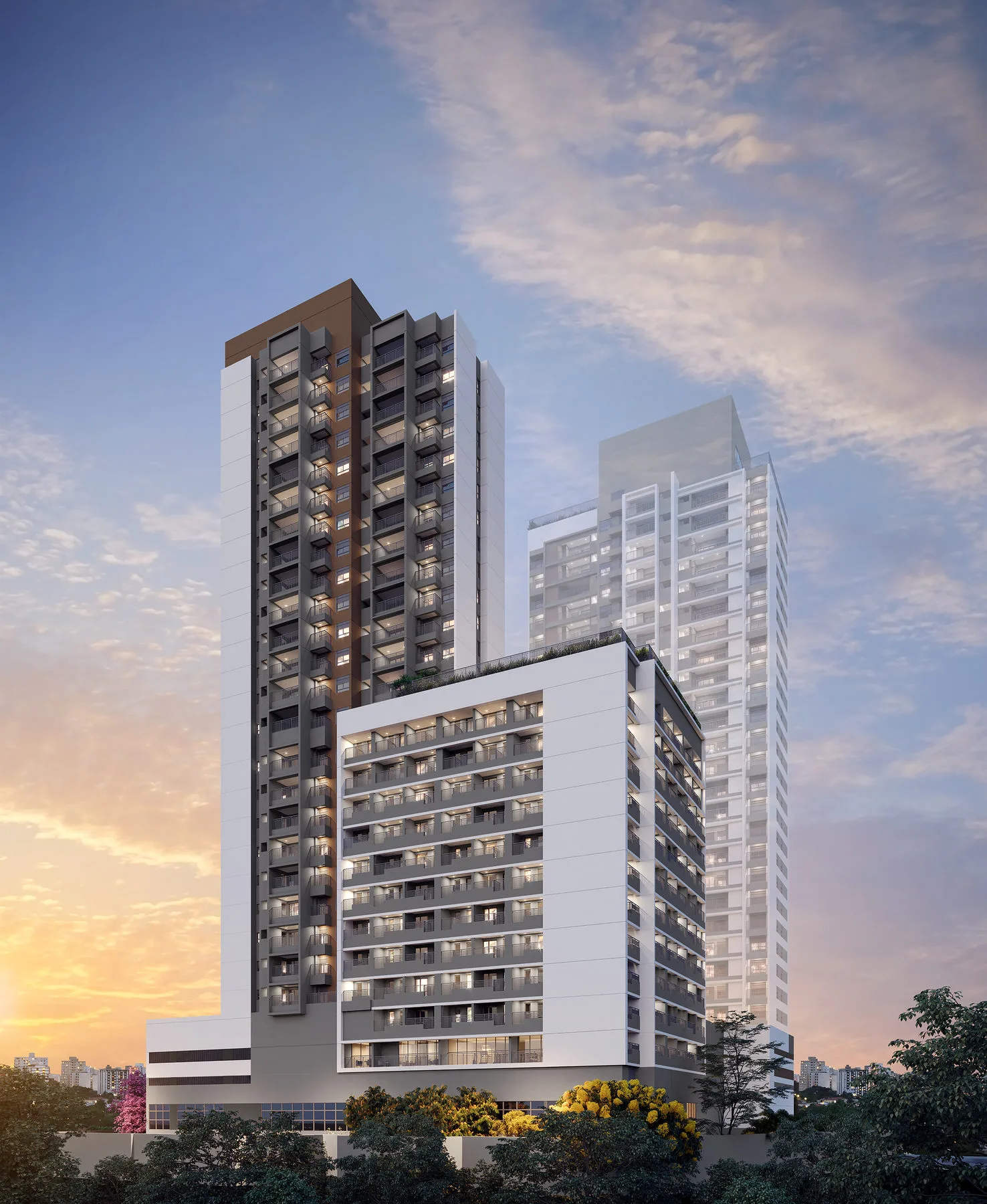 Fachada 2 do Raízes Reserve – Comercial em Vila Prudente, São Paulo