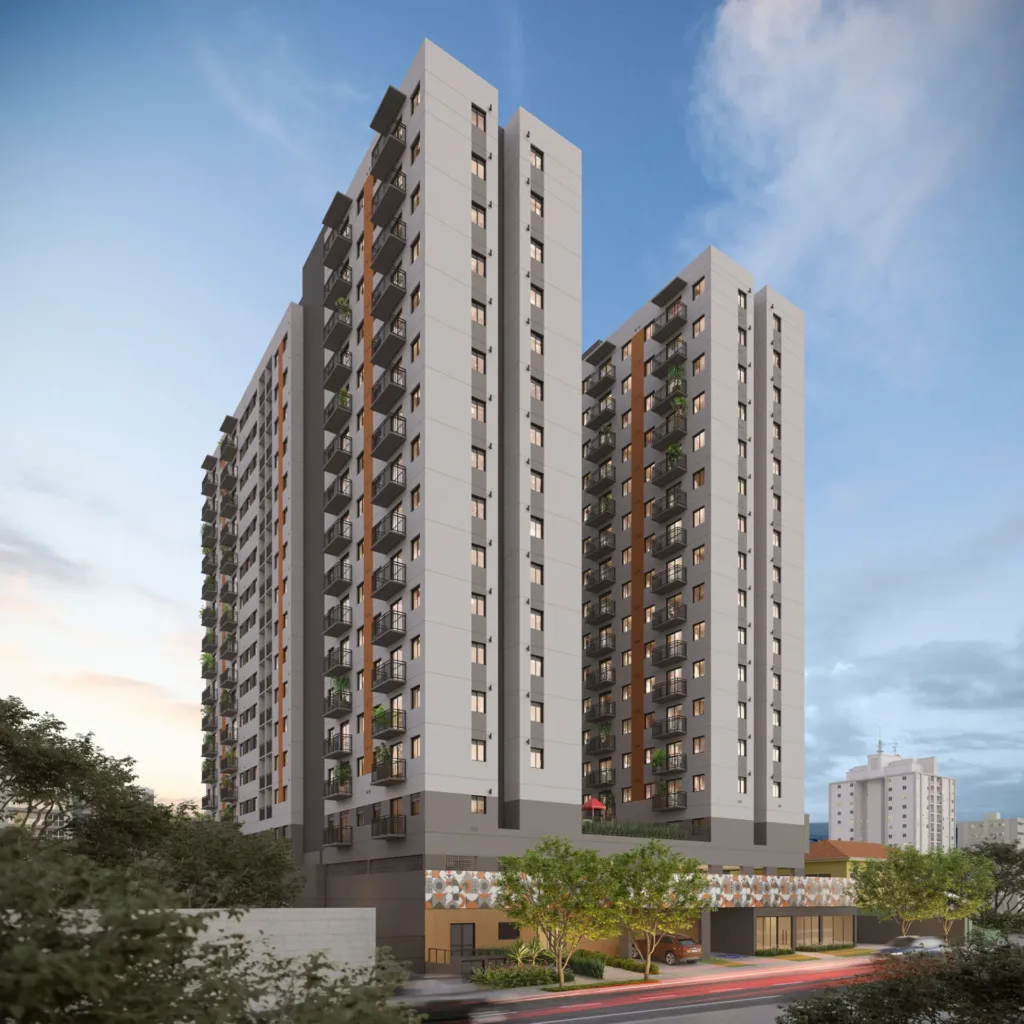 Fachada do empreendimento Rev Home Club Vila das Belezas – Comercial