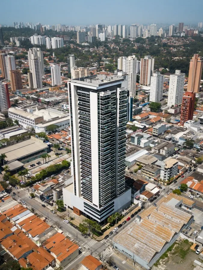 Fachada 2 do Skyline Intelligent Business – Comercial em Chácara Santo Antônio, São Paulo