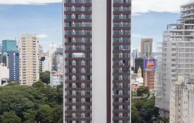 Fachada do SP Code Paulista – Comercial, lançamento em Paraíso, São Paulo