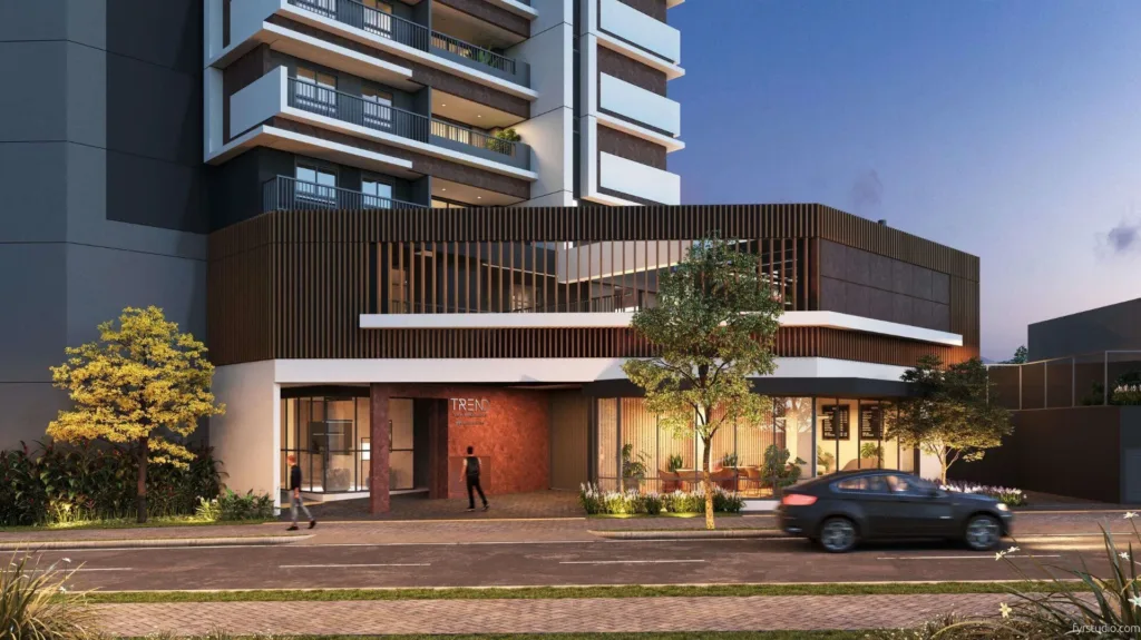 Fachada do empreendimento Trend Vila Madalena – Comercial