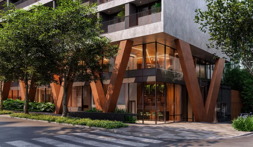 Fachada do empreendimento Uapé Higienópolis – Comercial