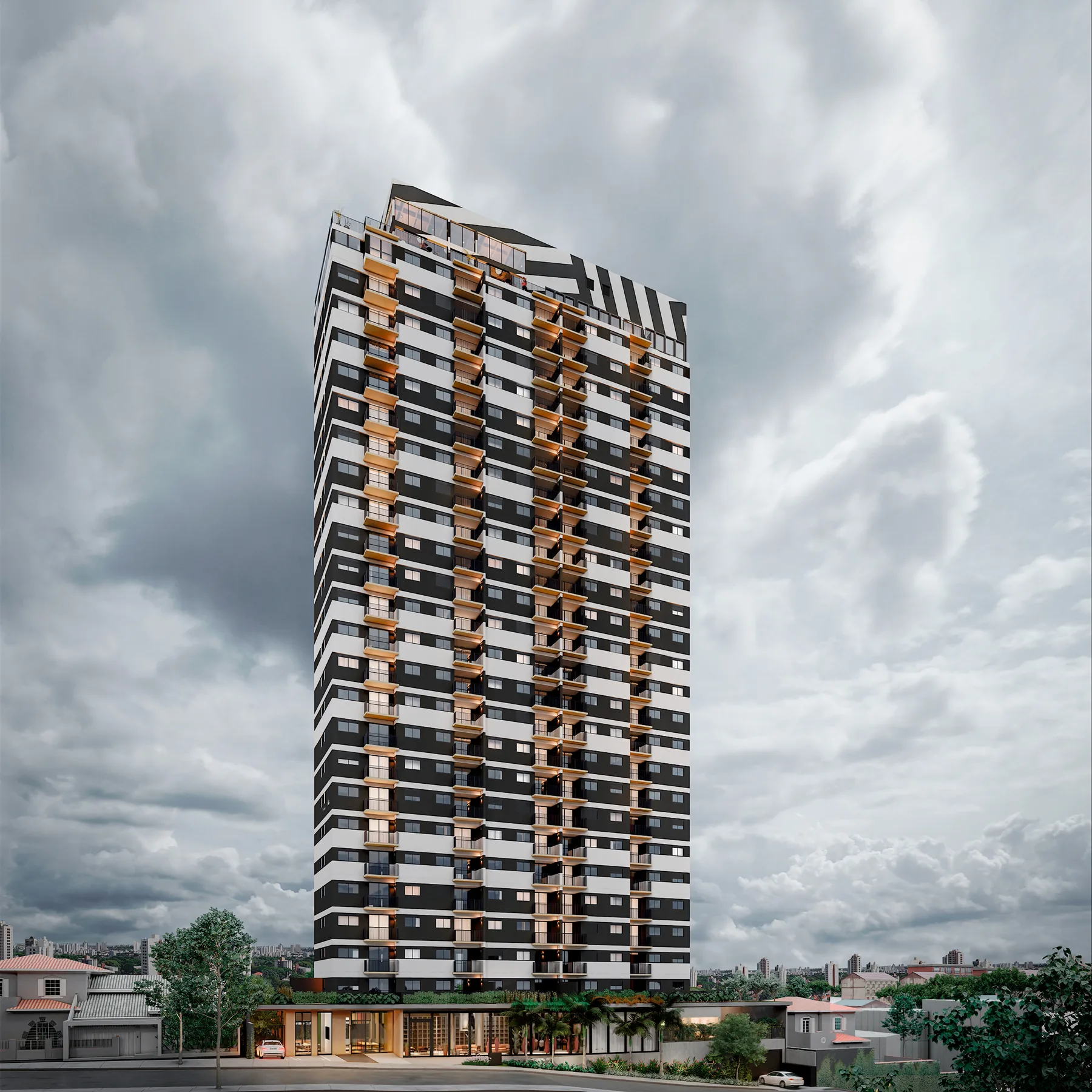 Fachada 2 do Up Estação Vila Sônia – Comercial em Vila Sonia, São Paulo