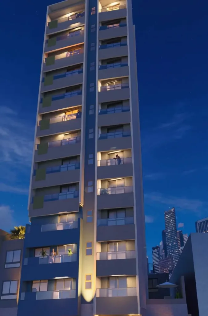 Fachada do empreendimento Verus Avanhandava – Comercial