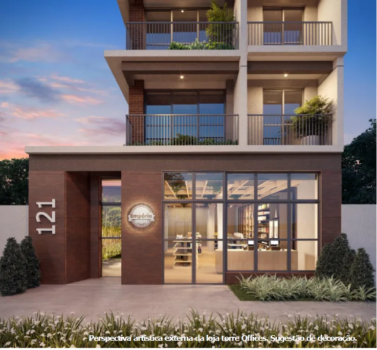 Fachada do View Pinheiros by Passarelli – Comercial, lançamento em Pinheiros, São Paulo