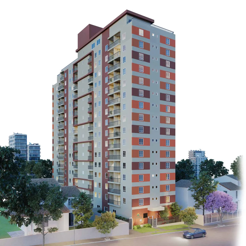 Fachada do empreendimento Vila Clarice