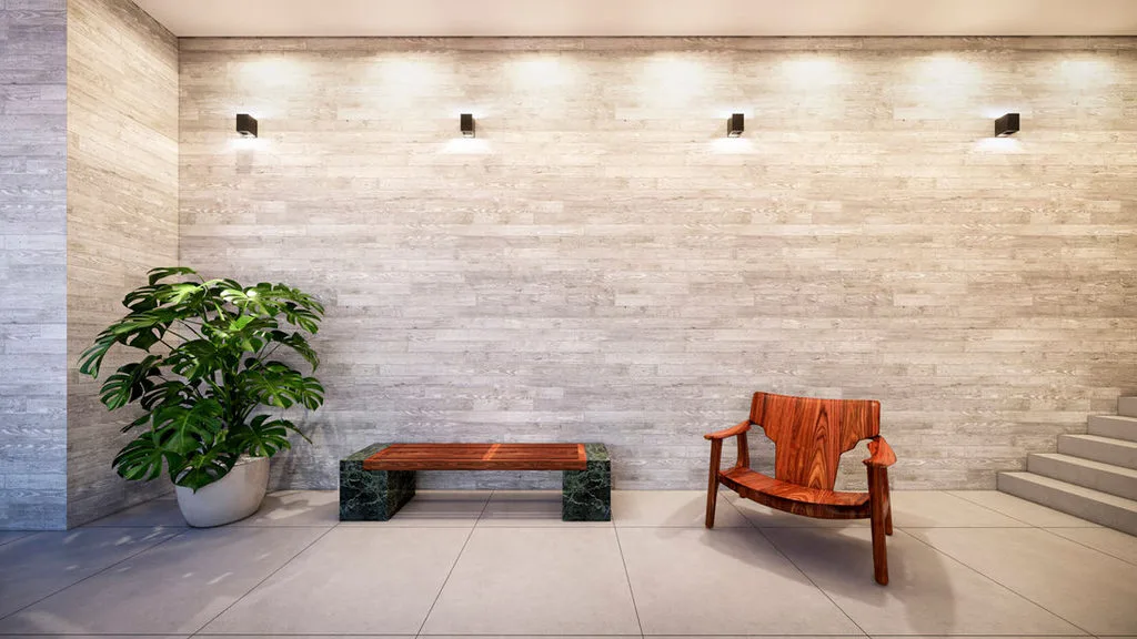 Hall de entrada do Viva Mutinga, Vila Guedes, São Paulo