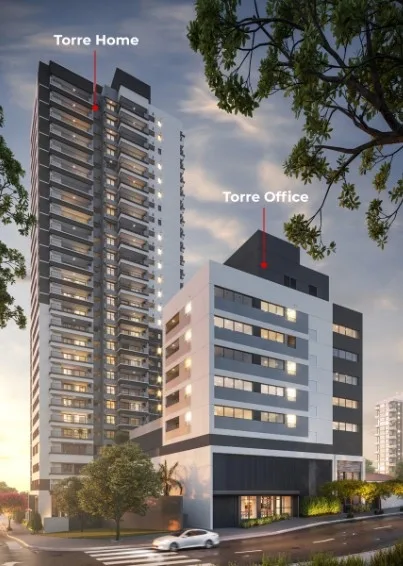 Fachada do Walk Alto do Ipiranga Offices – Comercial, lançamento em Ipiranga, São Paulo