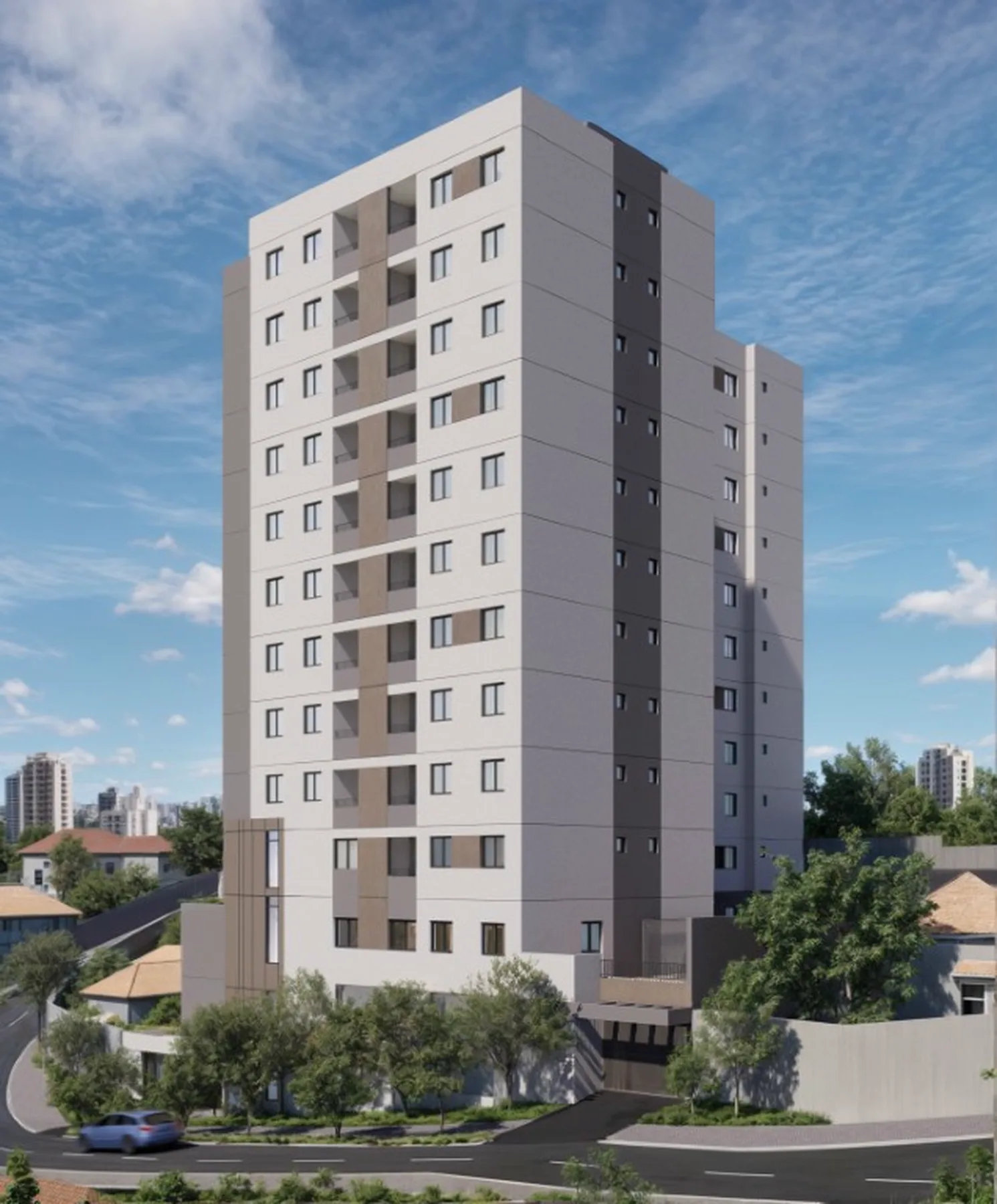 Fachada 2 do Altis Pirituba em São Paulo