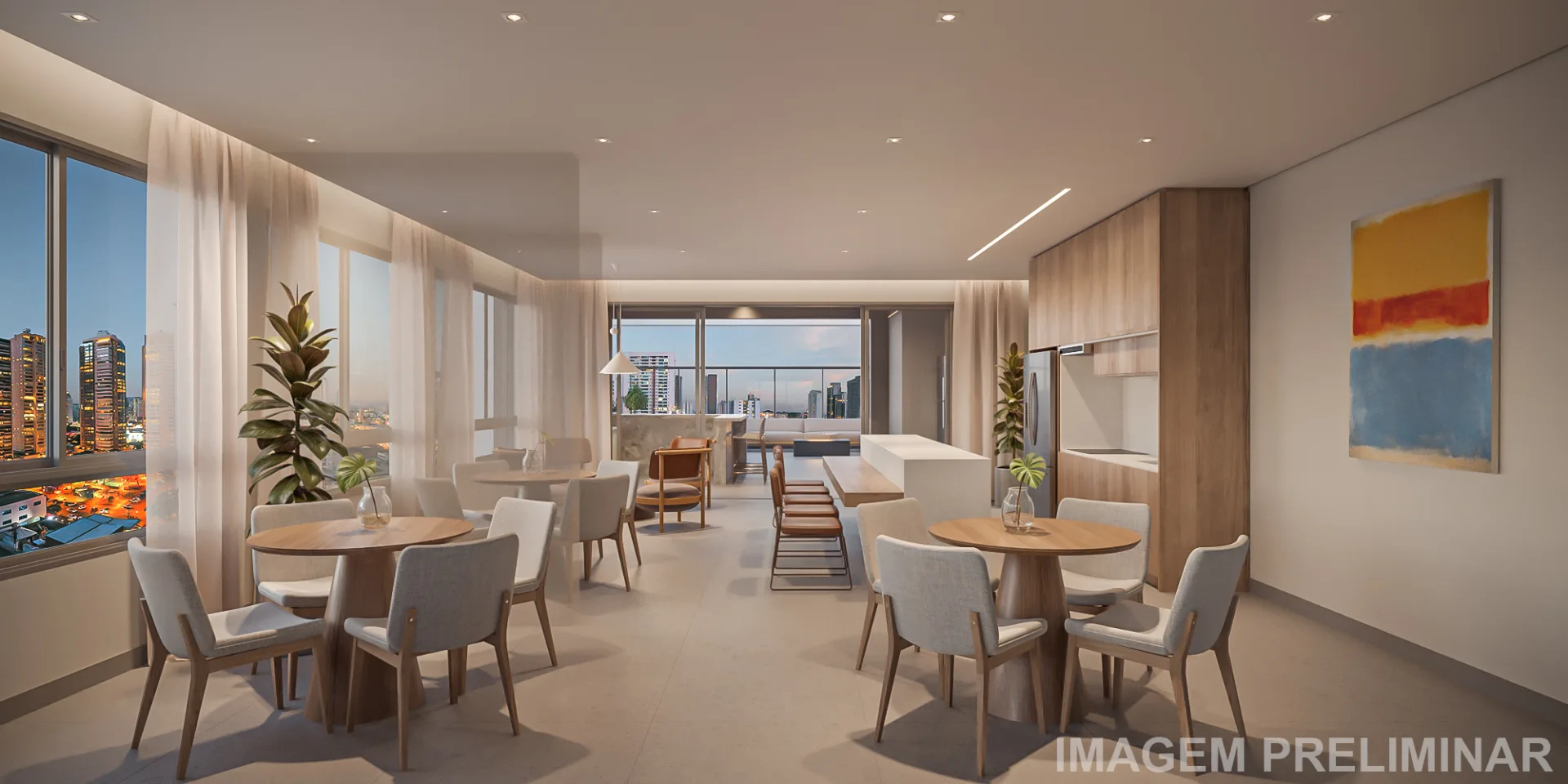 Auge Resort Tatuapé Home Spaces — área de lazer 2
