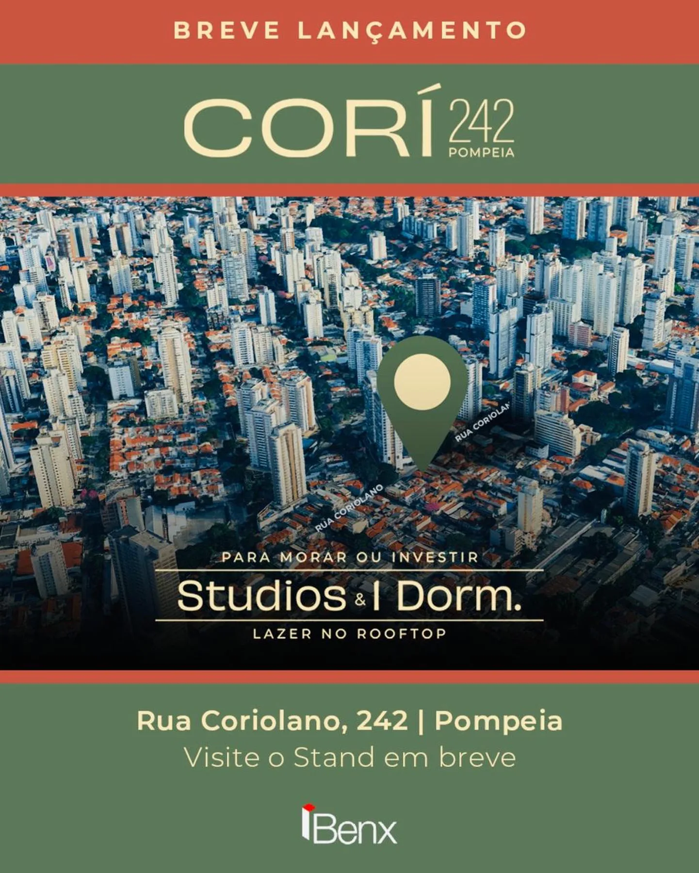 Corí 242 Pompéia — área de lazer 1