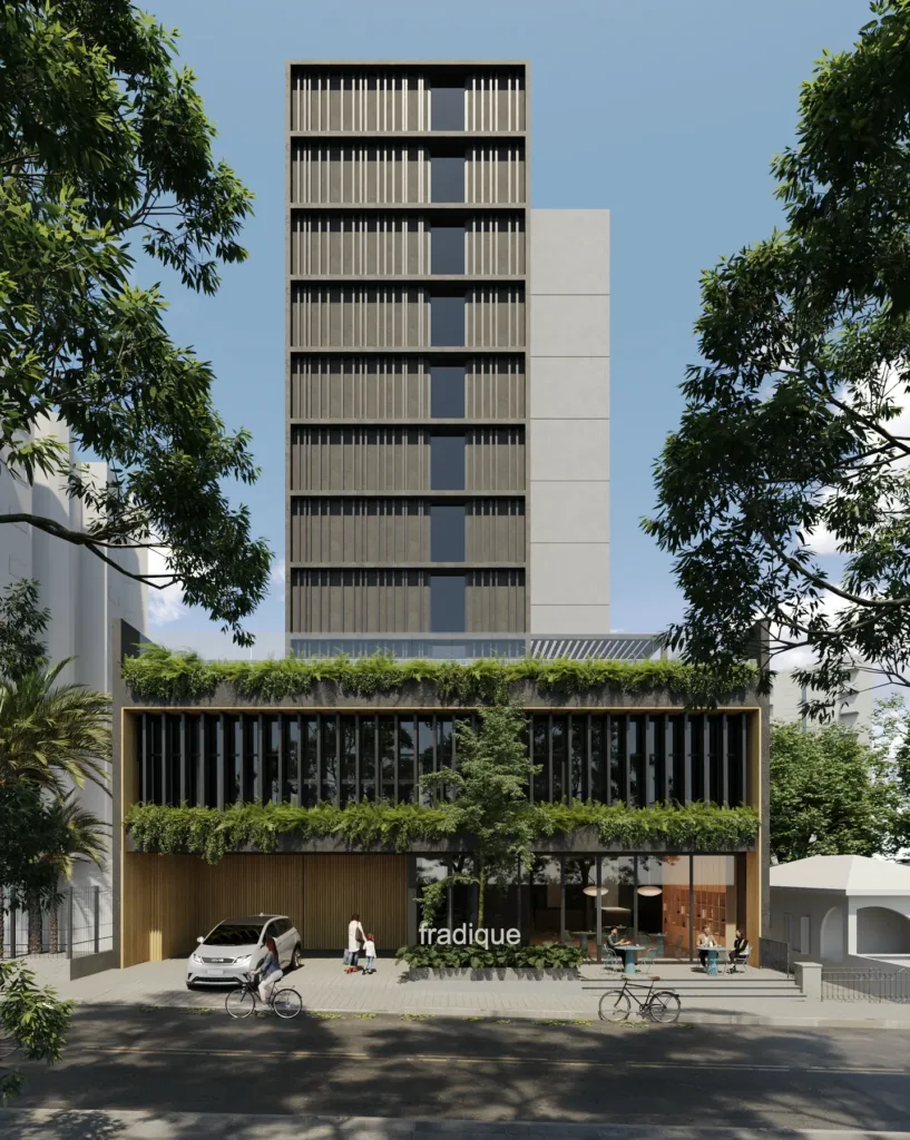 Fachada do empreendimento Fradique