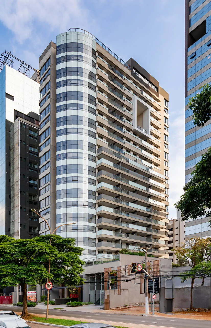 Fachada 2 do Indi 70 em Moema, São Paulo