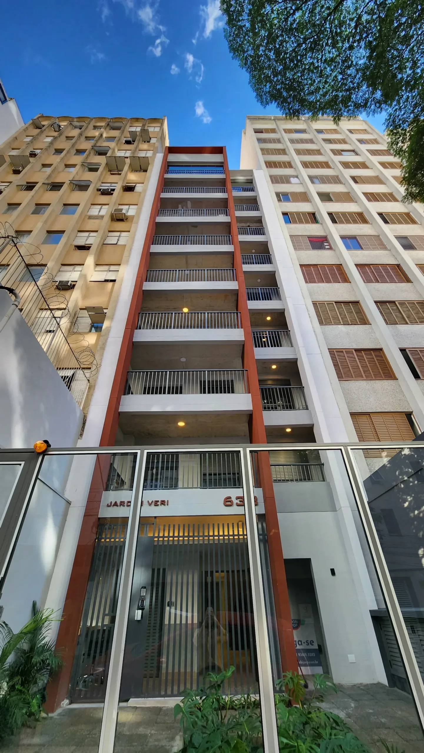 Fachada 2 do Jardim Veri em Higienópolis, São Paulo