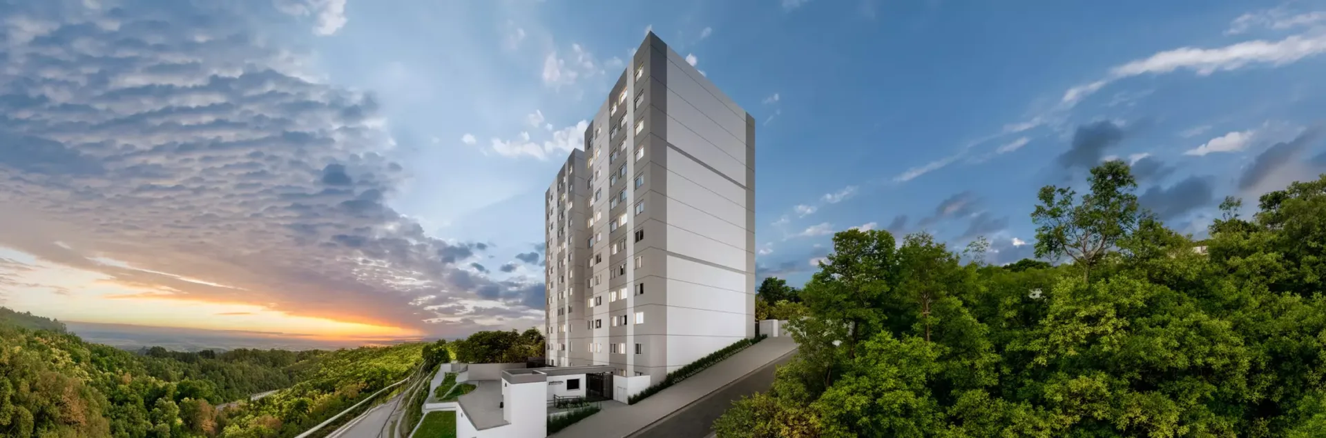 Fachada 2 do Metrocasa Viva Campo Limpo em São Paulo