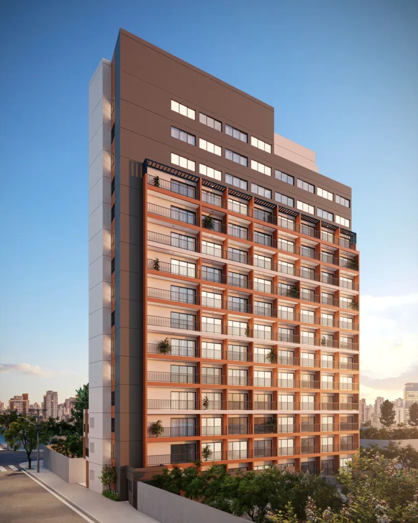 Fachada do empreendimento Mitz Vila Mariana – Short Stay